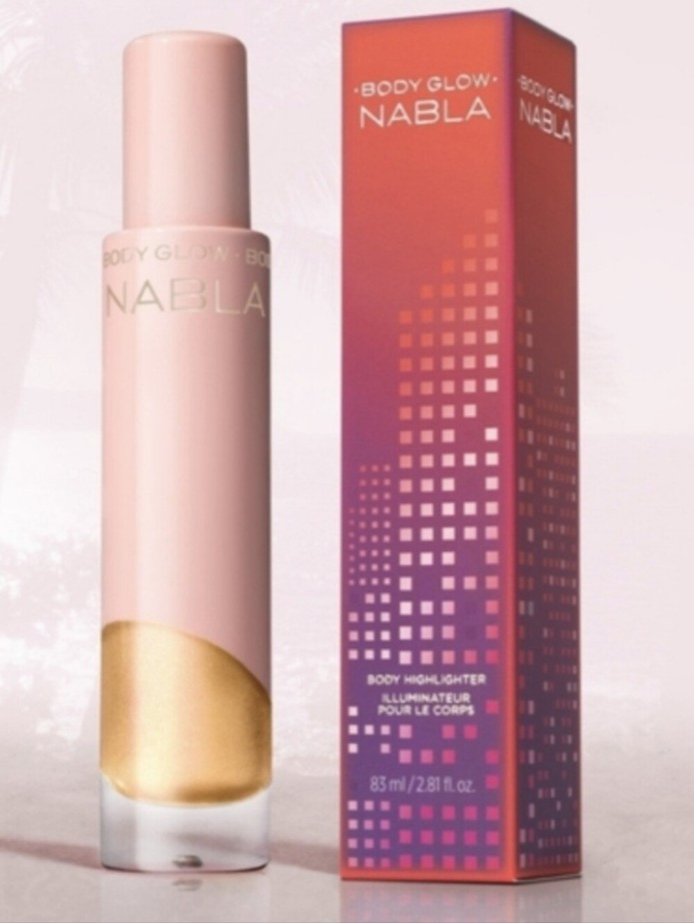 Sugar Babe Body Glow Oil Gel Body Highlighter Nabla Cosmetics